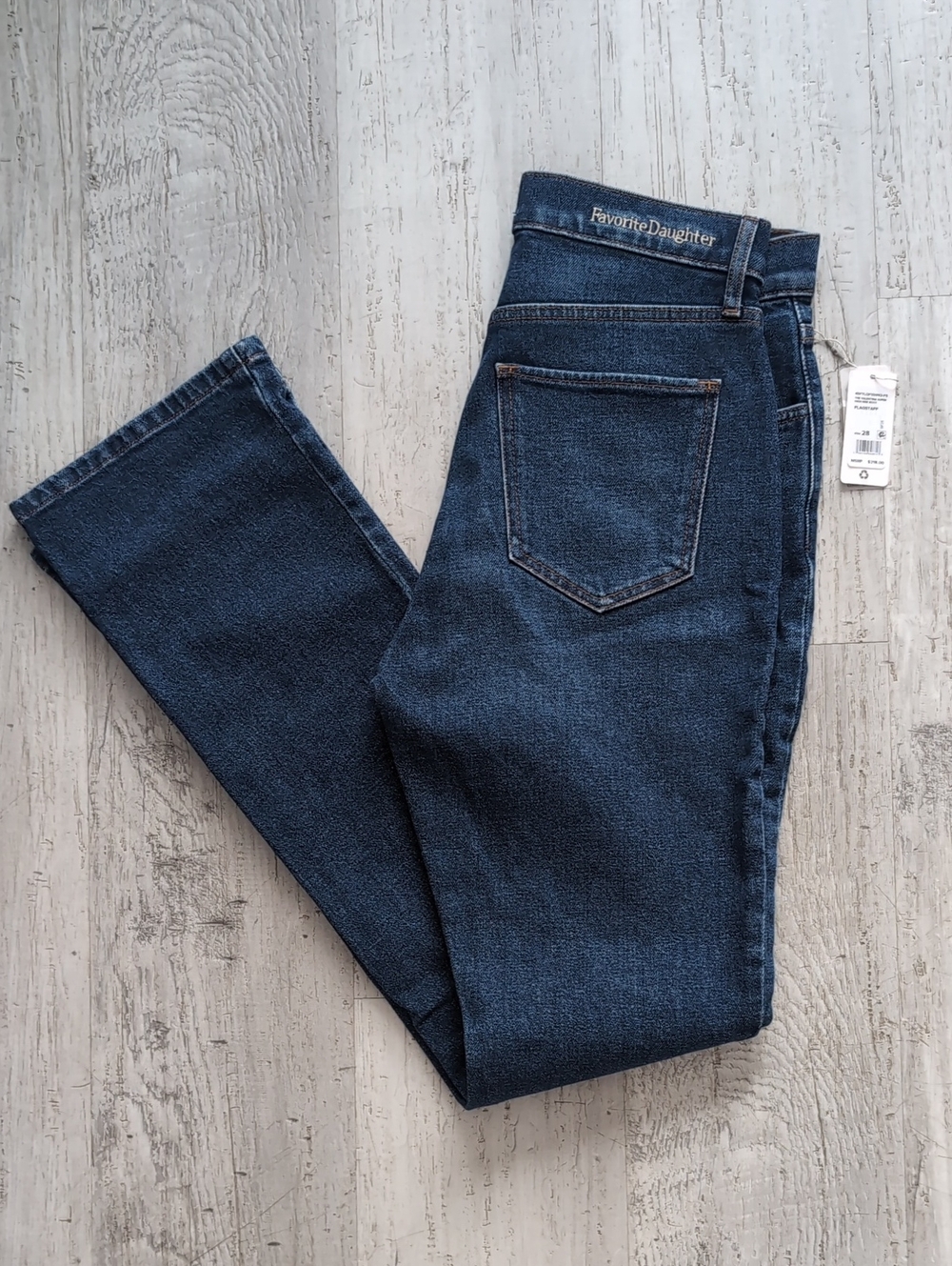 Favorite Daughter Valentina Slim Mini Boot- Daek Blue